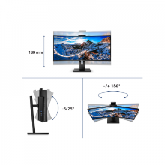 Philips | Curved UltraWide | 346P1CRH | 34  