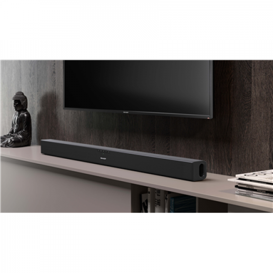 Sharp | HT-SB140(MT) 2.0 Slim Soundbar | Bluetooth | 150 W
