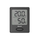 Duux | Sense | Black | LCD display | Hygrometer + Thermometer