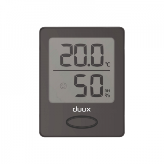 Duux | Sense | Black | LCD display | Hygrometer + Thermometer