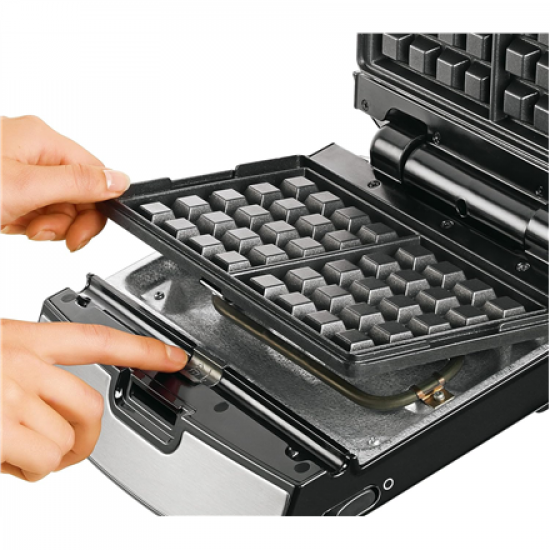 TEFAL | Sandwich Maker | SW854D | 700 W | Number of plates 4 | Number of pastry 2 | Black/Stainless steel