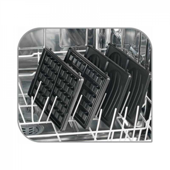 TEFAL | Sandwich Maker | SW854D | 700 W | Number of plates 4 | Number of pastry 2 | Black/Stainless steel