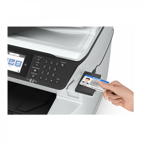 Epson Business inkjet RIPS MFP | WorkForce Pro WF-C878RD3TWFC | Inkjet | Colour | Inkjet Multifunctional Printer | A3+ | Wi-Fi | Light Grey