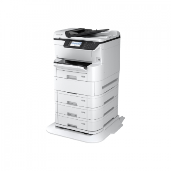 Epson Business inkjet RIPS MFP | WorkForce Pro WF-C878RD3TWFC | Inkjet | Colour | Inkjet Multifunctional Printer | A3+ | Wi-Fi | Light Grey