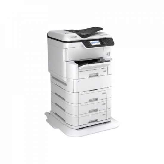 Epson Business inkjet RIPS MFP | WorkForce Pro WF-C878RD3TWFC | Inkjet | Colour | Inkjet Multifunctional Printer | A3+ | Wi-Fi | Light Grey