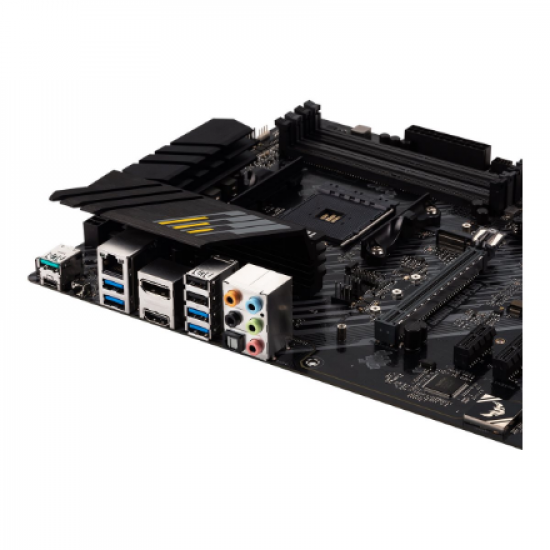 Asus | TUF GAMING B550-PLUS | Processor family AMD | Processor socket AM4 | DDR4 | Memory slots 4 | Chipset AMD B | ATX