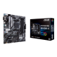 Asus | PRIME B550M-A | Processor family AMD | Processor socket AM4 | DDR4 | Memory slots 4 | Supported hard disk drive interfaces M.2, SATA | Number of SATA connectors 4 | Chipset AMD B | Micro ATX