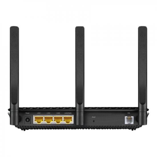 Wireless MU-MIMO VDSL/ADSL Modem Router | Archer VR2100 | 802.11ac | Ethernet LAN (RJ-45) ports 3 | Mesh Support Yes | MU-MiMO Yes | No mobile broadband | 1xUSB