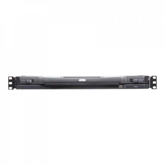 Aten | 1-Local/Remote Share Access 8-Port PS/2-USB VGA Single Rail LCD KVM over IP switch