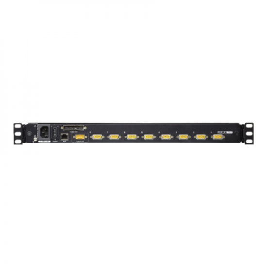 Aten | 1-Local/Remote Share Access 8-Port PS/2-USB VGA Single Rail LCD KVM over IP switch