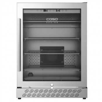 Caso | Dry aging cabinet with compressor technology | DryAged Master 125 | Energy efficiency class Not apply | Food-ageing cabinet with compressor technology | Free standing | Bottles capacity Not apply | Cooling type  Compressor technology | Stainless st