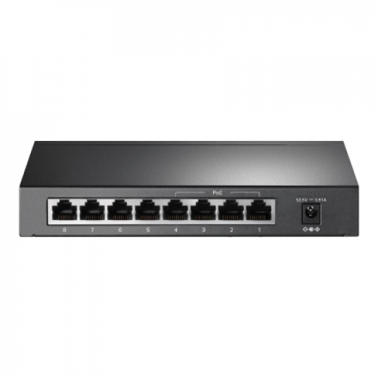 TP-LINK | Switch | TL-SF1008LP | Unmanaged | Desktop | 10/100 Mbps (RJ-45) ports quantity 8 | Power over Ethernet (PoE) ports quantity 4 | Power supply type External