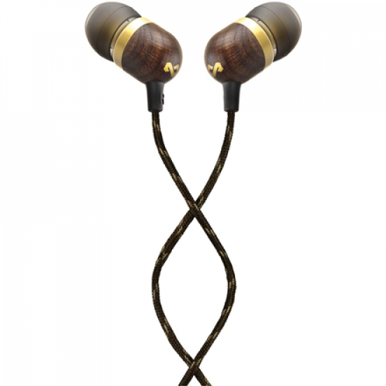 Marley Smile Jamaica Earbuds, In-Ear, Wired, Microphone, Brass | Marley | Earbuds | Smile Jamaica