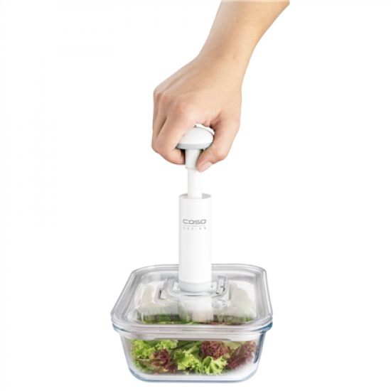 Caso | Vacuum pump and adapter | 01178 | White