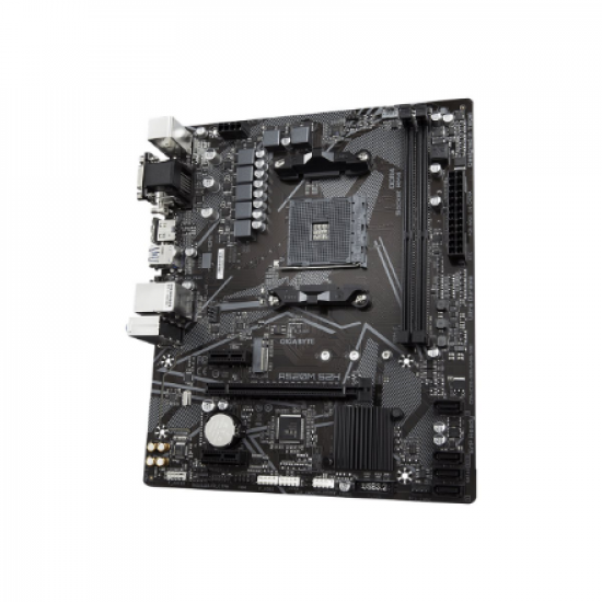 Gigabyte | A520M S2H 1.0 | Processor family AMD | Processor socket AM4 | DDR4 DIMM | Memory slots 2 | Chipset AMD A | Micro ATX