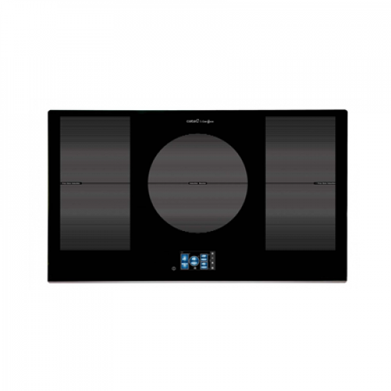 CATA | Hob | IDF 9012 PRO BK | Induction | Number of burners/cooking zones 5 | Touch | Timer | Black | Display