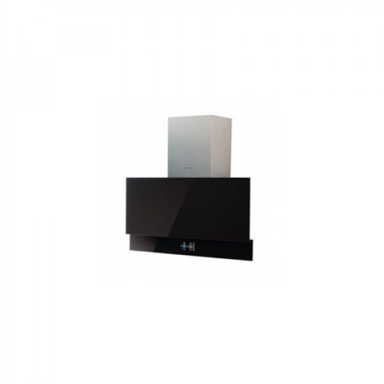 CATA | Hood | Goya PRO 90 BK | Wall mounted | Energy efficiency class A+++ | Width 90 cm | 842 m³/h | Touch control | LED | Black glass