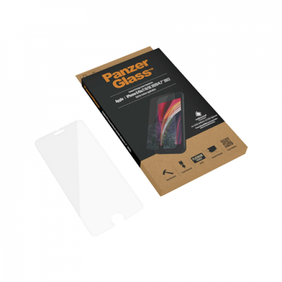PanzerGlass | Screen Protector | Apple | Iphone 6/6s/7/8/SE (2020) | Glass | Crystal Clear | Clear Screen Protector