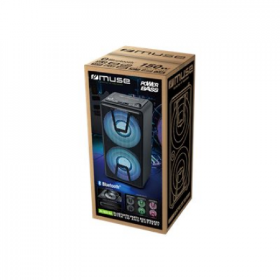 Muse | Party Box Speaker | M-1820 DJ | 150 W | Bluetooth | Black | Wireless connection