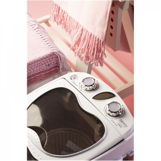 Camry | Mini washing machine | CR 8054 | Top loading | Washing capacity 3 kg | Depth 37 cm | Width 36 cm | White/Gray