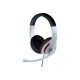 Gembird | Stereo Headset | MHS 03 WTRDBK | 3.5 mm | White and Black Color with Red Ring | Headset
