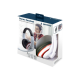 Gembird | Stereo Headset | MHS 03 WTRDBK | 3.5 mm | White and Black Color with Red Ring | Headset
