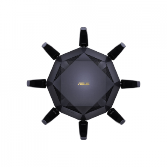 AX6000 Dual Band Router | RT-AX89X | 802.11ax | 4804+1300  Mbit/s | 10/100/1000 Mbit/s | Ethernet LAN (RJ-45) ports 8 | Mesh Support Yes | MU-MiMO Yes | Antenna type 8xExternal | 2xUSB 3.1 Gen 1