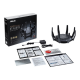 AX6000 Dual Band Router | RT-AX89X | 802.11ax | 4804+1300  Mbit/s | 10/100/1000 Mbit/s | Ethernet LAN (RJ-45) ports 8 | Mesh Support Yes | MU-MiMO Yes | Antenna type 8xExternal | 2xUSB 3.1 Gen 1