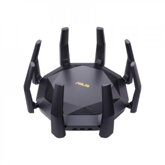 AX6000 Dual Band Router | RT-AX89X | 802.11ax | 4804+1300  Mbit/s | 10/100/1000 Mbit/s | Ethernet LAN (RJ-45) ports 8 | Mesh Support Yes | MU-MiMO Yes | Antenna type 8xExternal | 2xUSB 3.1 Gen 1