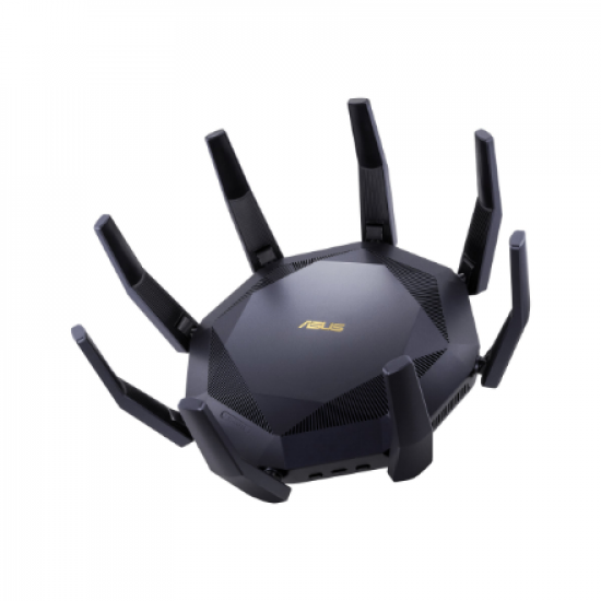 AX6000 Dual Band Router | RT-AX89X | 802.11ax | 4804+1300  Mbit/s | 10/100/1000 Mbit/s | Ethernet LAN (RJ-45) ports 8 | Mesh Support Yes | MU-MiMO Yes | Antenna type 8xExternal | 2xUSB 3.1 Gen 1