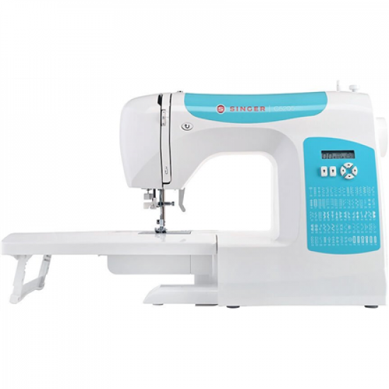 Singer | Sewing Machine | C5205-TQ | Number of stitches 80 | Number of buttonholes 1 | White/Turquoise