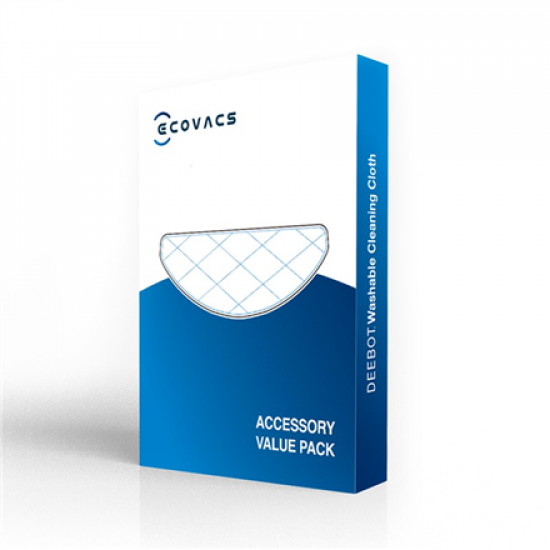 Ecovacs | Washable Mopping Cloth | D-CC03-2020 | Blue
