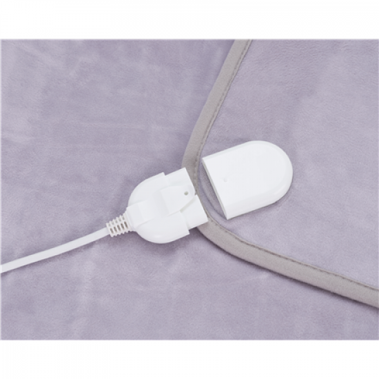 Adler | Electirc heating under-blanket | AD 7426 | Number of heating levels 4 | Number of persons 2 | Washable | Remote control | Coral fleece | 2 x 60 W | Grey