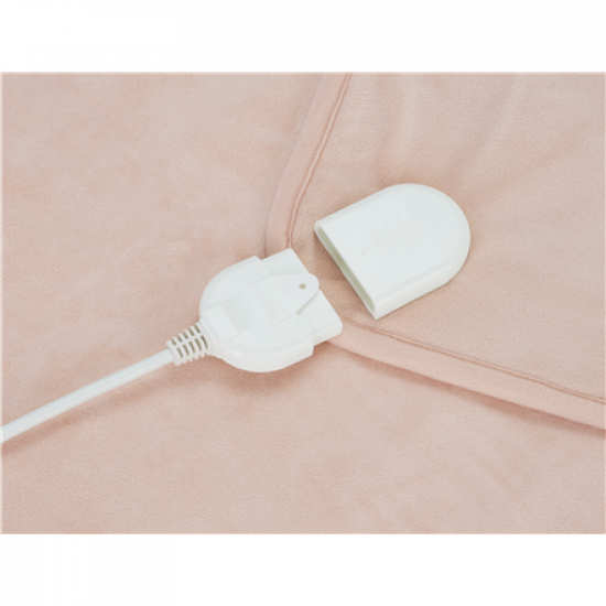 Camry | Electric blanket | CR 7424 | Number of heating levels 8 | Number of persons 2 | Washable | Coral fleece | 2 x 60 W | Beige