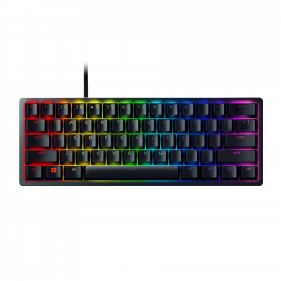 Razer | Huntsman Mini | Gaming keyboard | Wired | RGB LED light | US | Linear Optical RED