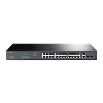 TP-LINK | Switch | TL-SG1428PE | Web managed | Rackmountable | SFP ports quantity 2 | PoE+ ports quantity 24 | Power supply type 100-240VAC, 50-60Hz voltage