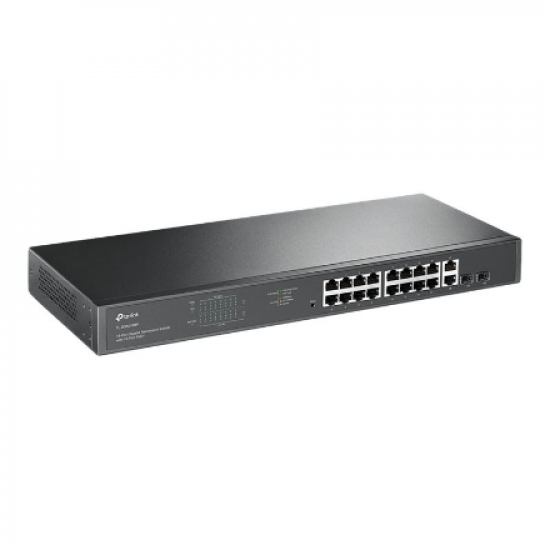 TP-LINK | Switch | TL-SG1218MP | Unmanaged | Rackmountable | 10/100 Mbps (RJ-45) ports quantity 18 | SFP ports quantity 2 | PoE+ ports quantity 16 | Power supply type 100-240VAC, 50-60Hz voltage