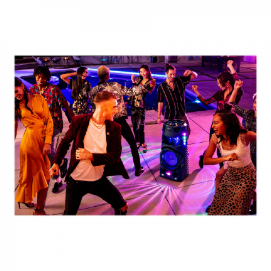 Sony | High Power Audio System | MHC-V73D | USB port | Wi-Fi | Bluetooth | FM radio | Near Field Communication (NFC) | Wireless connection