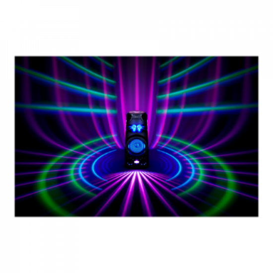 Sony | High Power Audio System | MHC-V73D | USB port | Wi-Fi | Bluetooth | FM radio | Near Field Communication (NFC) | Wireless connection