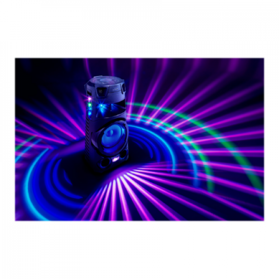 Sony | High Power Audio System | MHC-V73D | USB port | Wi-Fi | Bluetooth | FM radio | Near Field Communication (NFC) | Wireless connection