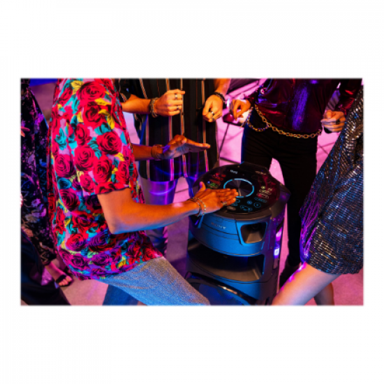 Sony | High Power Audio System | MHC-V73D | USB port | Wi-Fi | Bluetooth | FM radio | Near Field Communication (NFC) | Wireless connection