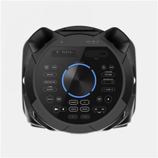 Sony | High Power Audio System | MHC-V73D | USB port | Wi-Fi | Bluetooth | FM radio | Near Field Communication (NFC) | Wireless connection