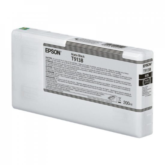 Epson T9138 | Ink Cartridge | Matte Black