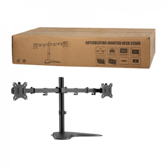 Logilink | Desk Mount | Tilt, swivel, level adjustment, rotate | 17-32 