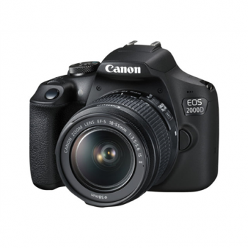 Canon | EOS 2000D 18-55 IS + LP-E10 EU26 | SLR camera | Megapixel 24.1 MP | Optical zoom 3 x | Image stabilizer | ISO sensitivity (max) 12800 | Display diagonal 3.0 