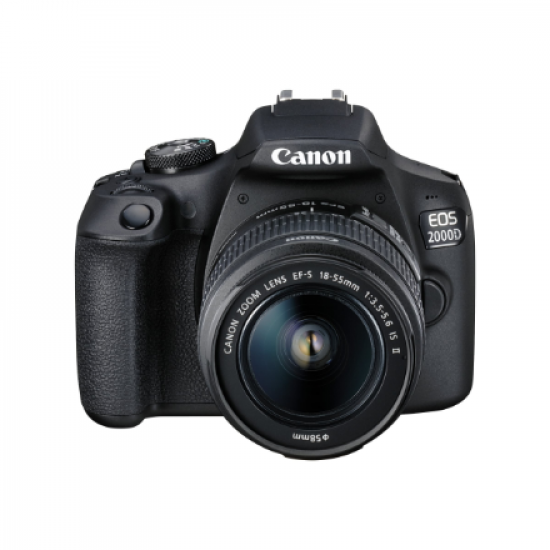 Canon | EOS 2000D 18-55 IS + LP-E10 EU26 | SLR camera | Megapixel 24.1 MP | Optical zoom 3 x | Image stabilizer | ISO sensitivity (max) 12800 | Display diagonal 3.0 