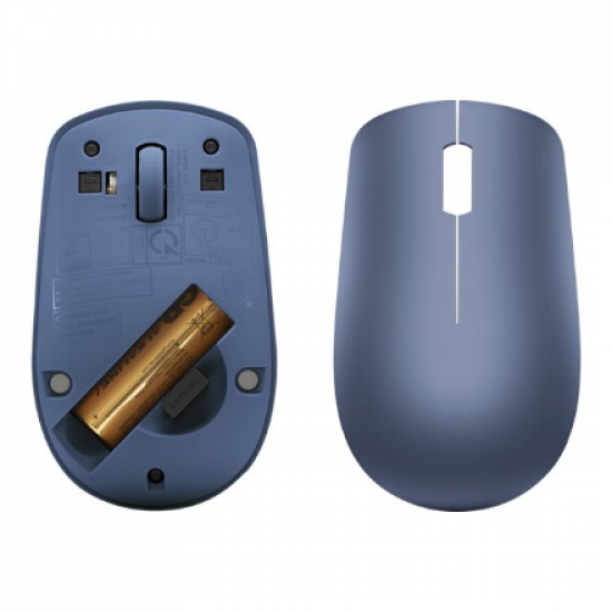 Lenovo | Wireless Mouse | 530 | Optical Mouse | 2.4 GHz Wireless via Nano USB | Abyss Blue | 1 year(s)