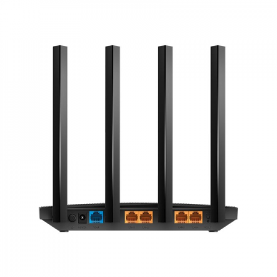 AC1200 Wireless Gigabit Router | Archer C6U | 802.11ac | 300+867 Mbit/s | 10/100/1000 Mbit/s | Ethernet LAN (RJ-45) ports 4 | Mesh Support No | MU-MiMO Yes | No mobile broadband | Antenna type External | 1× USB 2.0