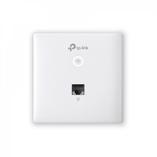 TP-LINK | Omada AC1200 Wall-Plate Access Point | EAP230-Wall | 802.11ac | 300+867 Mbit/s | 10/100/1000 Mbit/s | Ethernet LAN (RJ-45) ports 2 | MU-MiMO Yes