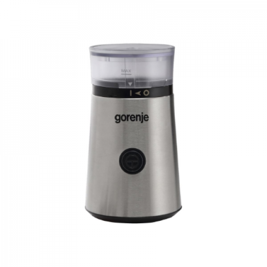 Gorenje | Coffee grinder | SMK150E | 150 W | Coffee beans capacity 60 g | Lid safety switch | Stainless steel